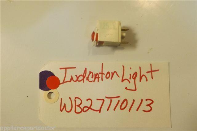 KENMORE STOVE WB27T10113 Indicator Light USED PART KENMORE STOVE WB27T10113 Indicator Light USED PART
